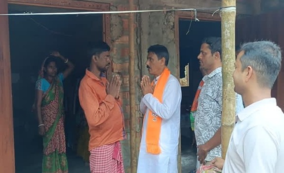 Bharatiya Janata Party steps up campaign as candidate Jahar Chakraborty exudes confidence of victory
